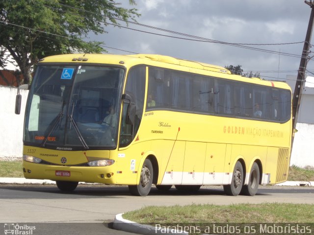 Viação Itapemirim 5537 na cidade de Recife, Pernambuco, Brasil, por Jonathan Silva. Número da foto: #2667332.