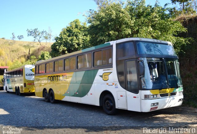 Empresa Gontijo de Transportes 11060 na cidade de João Monlevade, Minas Gerais, Brasil, por Ricardo Silva Monteiro. Número da foto: #2667725.