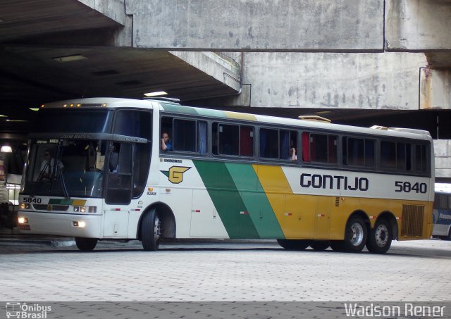 Empresa Gontijo de Transportes 5840 na cidade de Belo Horizonte, Minas Gerais, Brasil, por Wadson Rener. ID da foto: 2668198.