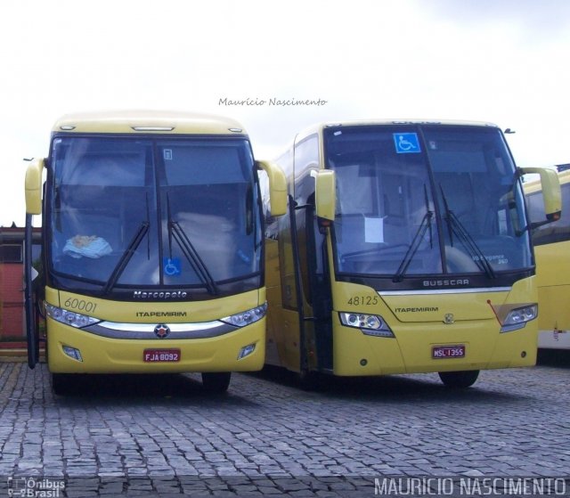 Viação Itapemirim 48125 na cidade de Belo Horizonte, Minas Gerais, Brasil, por Maurício Nascimento. ID da foto: 2667052.