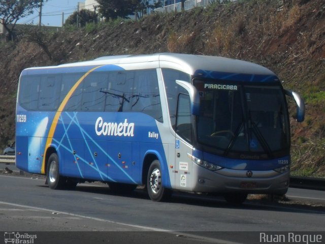 Viação Cometa 11239 na cidade de Americana, São Paulo, Brasil, por Ruan Roque. ID da foto: 2668038.