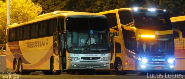 Transbrasiliana Transportes e Turismo 50051 na cidade de Goiânia, Goiás, Brasil, por Lucas Gabriel Resende Lopes. Número da foto: #2667638.