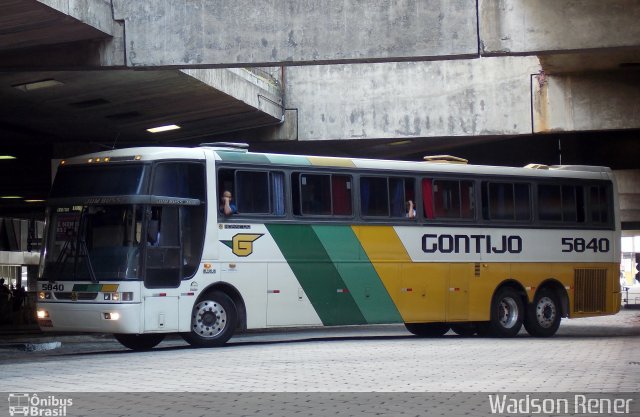 Empresa Gontijo de Transportes 5840 na cidade de Belo Horizonte, Minas Gerais, Brasil, por Wadson Rener. ID da foto: 2667716.