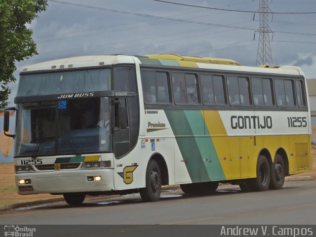 Empresa Gontijo de Transportes 11255 na cidade de Pirapora, Minas Gerais, Brasil, por Andrew Campos. ID da foto: 2669727.