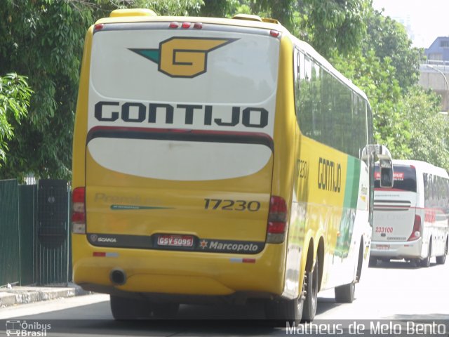Empresa Gontijo de Transportes 17230 na cidade de São Paulo, São Paulo, Brasil, por Matheus de Melo Bento. Número da foto: #2670575.