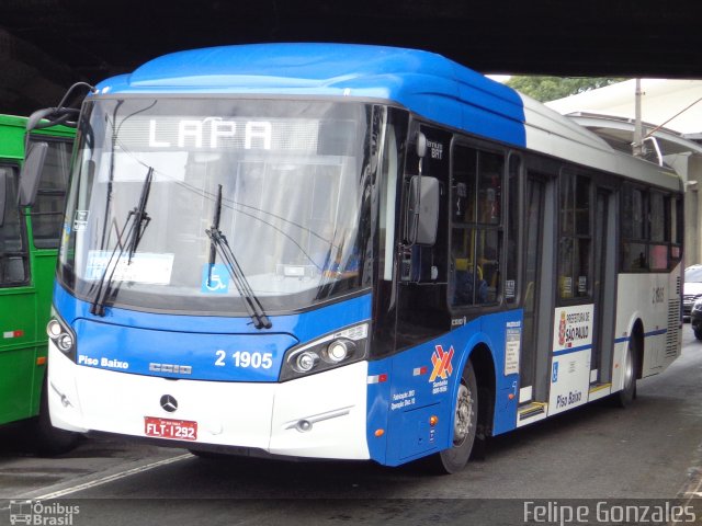 Sambaíba Transportes Urbanos 2 1905 na cidade de São Paulo, São Paulo, Brasil, por Felipe Gonzales. ID da foto: 2669936.