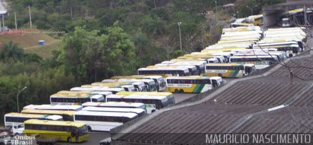 Empresa Gontijo de Transportes Garagem Central na cidade de Belo Horizonte, Minas Gerais, Brasil, por Maurício Nascimento. ID da foto: 2669643.