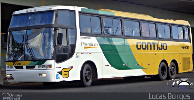 Empresa Gontijo de Transportes 15600 na cidade de Araxá, Minas Gerais, Brasil, por Lucas Borges . ID da foto: 2668906.