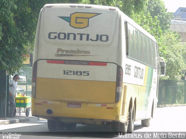 Empresa Gontijo de Transportes 12185 na cidade de São Paulo, São Paulo, Brasil, por Matheus de Melo Bento. Número da foto: #2668736.