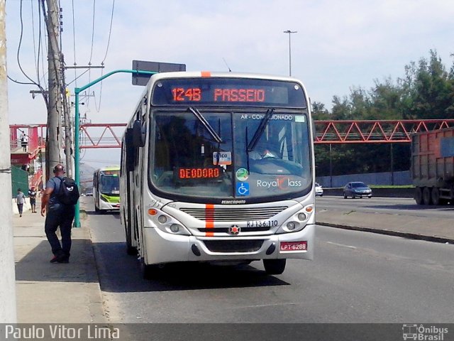 Transportes Blanco RJ 136.110 na cidade de Rio de Janeiro, Rio de Janeiro, Brasil, por Paulo Vitor Lima. Número da foto: #2669038.