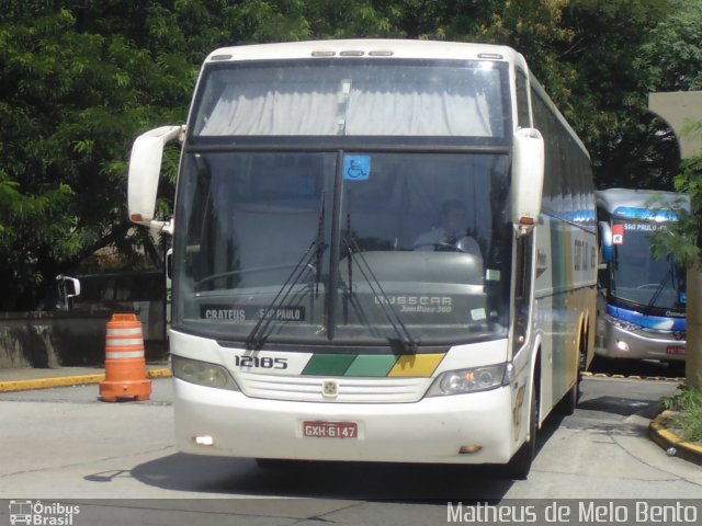 Empresa Gontijo de Transportes 12185 na cidade de São Paulo, São Paulo, Brasil, por Matheus de Melo Bento. Número da foto: #2668733.
