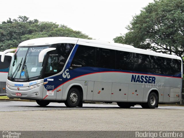 Viação Nasser 226115 na cidade de São Paulo, São Paulo, Brasil, por Rodrigo Coimbra. Número da foto: #2670987.