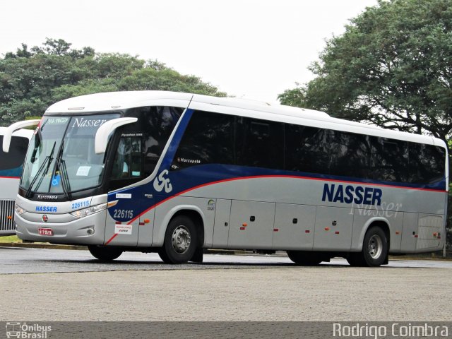 Viação Nasser 226115 na cidade de São Paulo, São Paulo, Brasil, por Rodrigo Coimbra. ID da foto: 2670987.