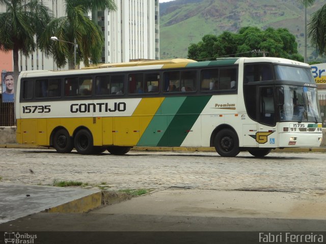 Empresa Gontijo de Transportes 15735 na cidade de Governador Valadares, Minas Gerais, Brasil, por Fabri Ferreira. ID da foto: 2672050.