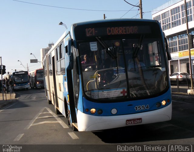 VB Transportes e Turismo 1554 na cidade de Campinas, São Paulo, Brasil, por Roberto Teixeira. ID da foto: 2672421.