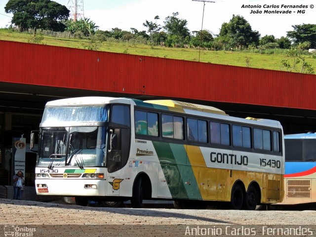 Empresa Gontijo de Transportes 15430 na cidade de João Monlevade, Minas Gerais, Brasil, por Antonio Carlos Fernandes. ID da foto: 2671670.