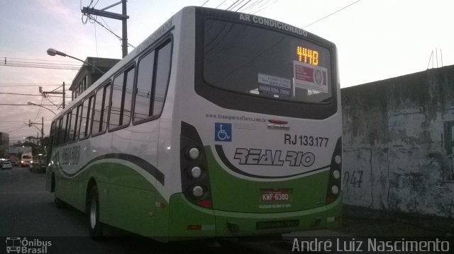 Expresso Real Rio RJ 133.177 na cidade de Nova Iguaçu, Rio de Janeiro, Brasil, por André Luiz Nascimento. Número da foto: #2671565.
