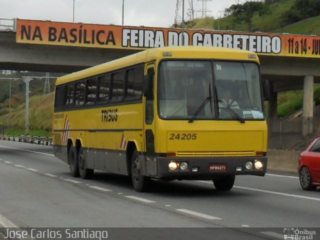 Viação Itapemirim 24205 na cidade de Aparecida, São Paulo, Brasil, por José Carlos Santiago. ID da foto: 2672519.