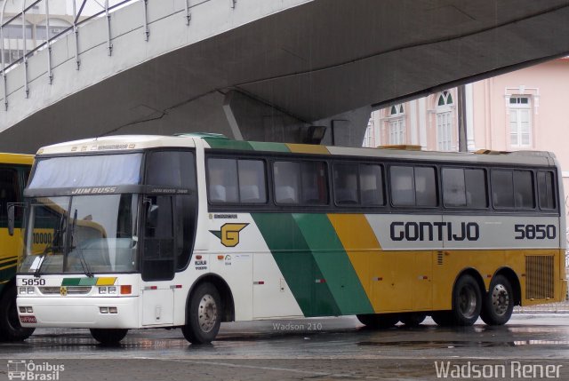 Empresa Gontijo de Transportes 5850 na cidade de Belo Horizonte, Minas Gerais, Brasil, por Wadson Rener. ID da foto: 2672330.