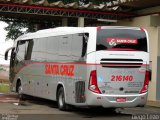 Viação Santa Cruz 216140 na cidade de Jaú, São Paulo, Brasil, por Diego Leão. Número da foto: #2671203.