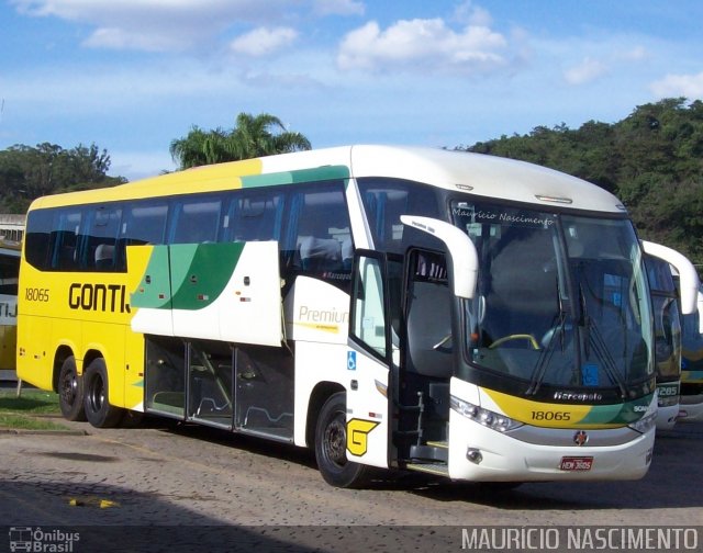 Empresa Gontijo de Transportes 18065 - Garagem na cidade de Belo Horizonte, Minas Gerais, Brasil, por Maurício Nascimento. ID da foto: 2673203.