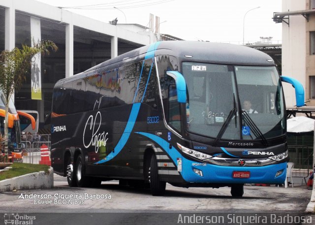 Empresa de Ônibus Nossa Senhora da Penha 53002 na cidade de Rio de Janeiro, Rio de Janeiro, Brasil, por Anderson Siqueira Barbosa. Número da foto: #2673300.