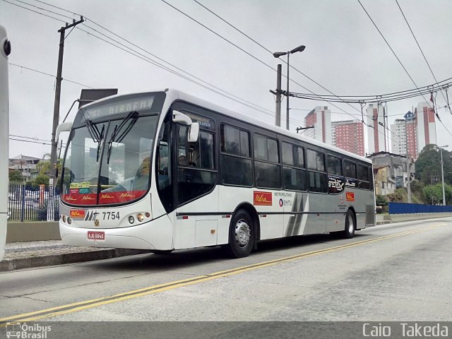 Metra - Sistema Metropolitano de Transporte 7754 na cidade de Diadema, São Paulo, Brasil, por Caio  Takeda. ID da foto: 2673242.