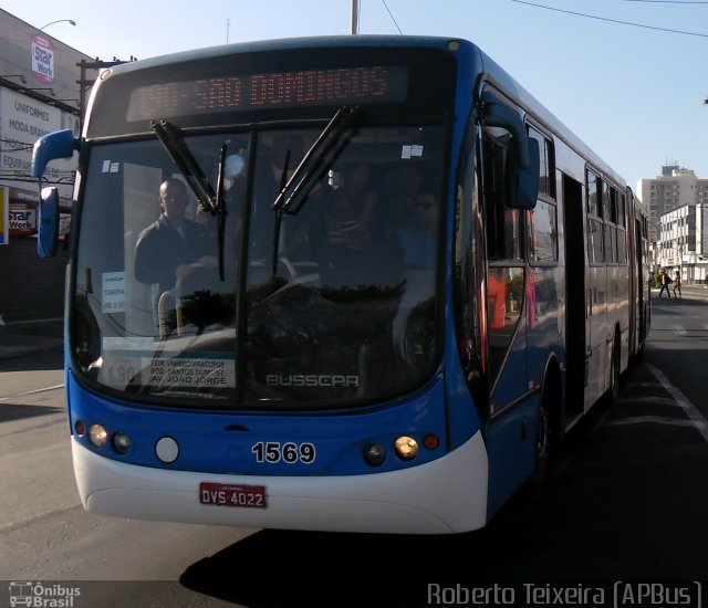 VB Transportes e Turismo 1569 na cidade de Campinas, São Paulo, Brasil, por Roberto Teixeira. ID da foto: 2674721.