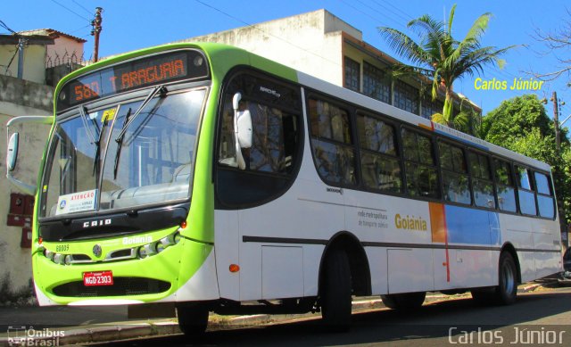 Leste Transportes 80009 na cidade de Goiânia, Goiás, Brasil, por Carlos Júnior. ID da foto: 2673361.