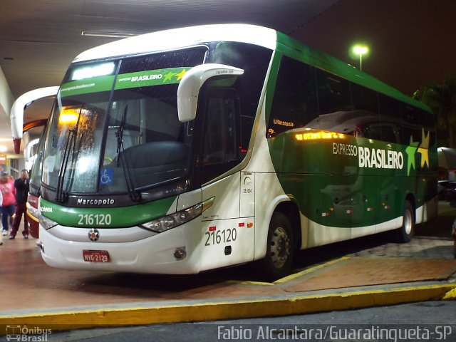 Expresso Brasileiro 216120 na cidade de Guaratinguetá, São Paulo, Brasil, por Fabio Alcantara. Número da foto: #2674713.