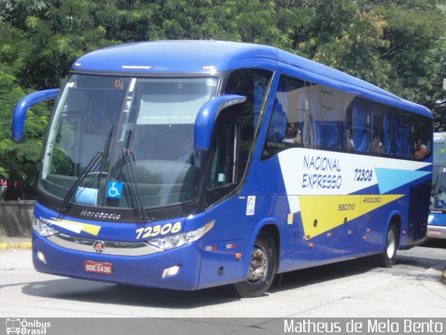 Nacional Expresso 72308 na cidade de São Paulo, São Paulo, Brasil, por Matheus de Melo Bento. Número da foto: #2674271.