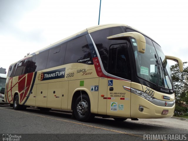 TransTupi Turismo e Fretamento 2500 na cidade de Curitiba, Paraná, Brasil, por Alexandre Rodrigo. Número da foto: #2675367.