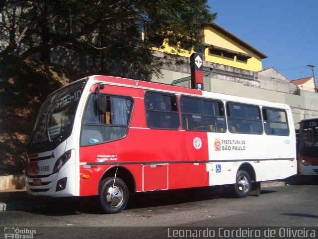Transcooper > Norte Buss 4 5903 na cidade de São Paulo, São Paulo, Brasil, por Eduardo de Oliveira. Número da foto: #2676251.