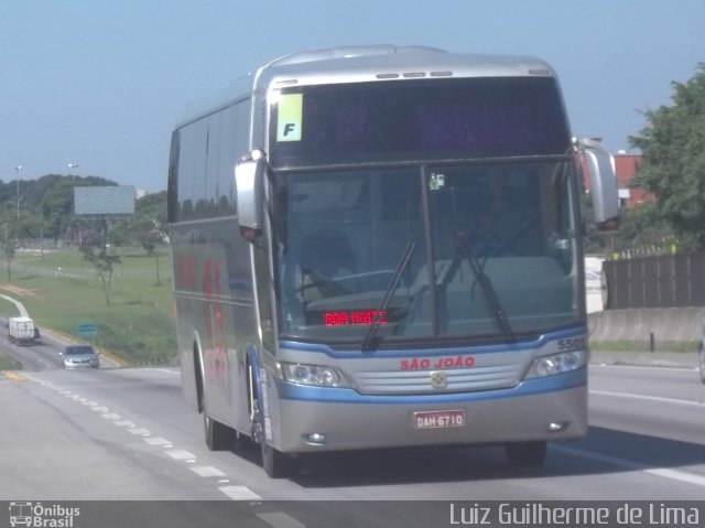 São João Turismo 5505 na cidade de São José dos Campos, São Paulo, Brasil, por Luiz Guilherme de Lima. Número da foto: #2676776.