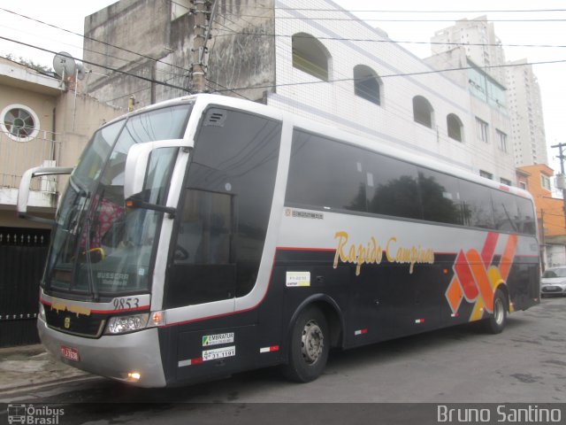 Rápido Campinas 9853 na cidade de Taboão da Serra, São Paulo, Brasil, por Bruno Santino. ID da foto: 2675586.