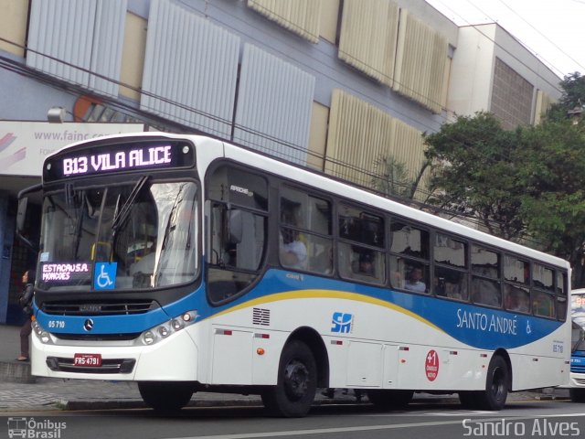 EUSA - Empresa Urbana de Santo André 05 710 na cidade de Santo André, São Paulo, Brasil, por Sandro Alves. ID da foto: 2624887.