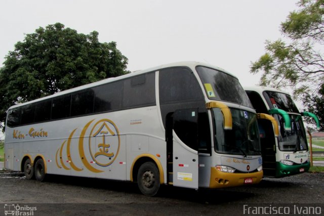 Kin-Guin Turismo e Transporte 1014 na cidade de Assis, São Paulo, Brasil, por Francisco Ivano. ID da foto: 2625195.