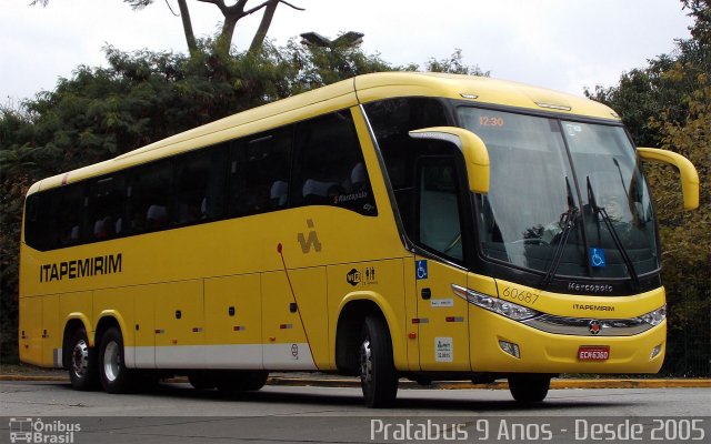 Viação Itapemirim 60687 na cidade de São Paulo, São Paulo, Brasil, por Cristiano Soares da Silva. ID da foto: 2624529.