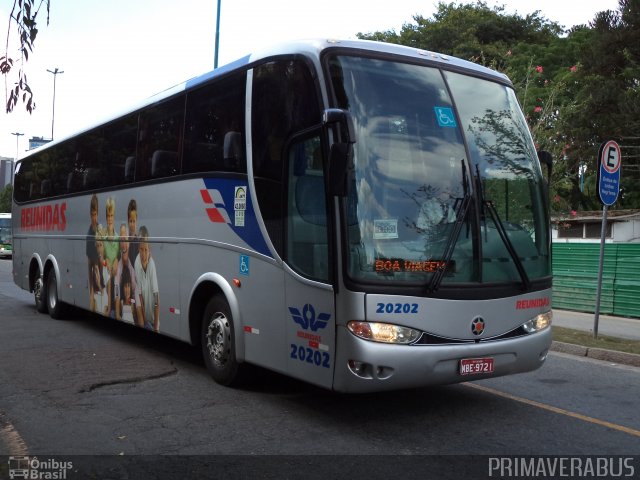 Reunidas Transportes Coletivos 20202  na cidade de Curitiba, Paraná, Brasil, por Alexandre Rodrigo. Número da foto: #2623960.