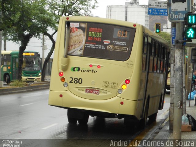 Auto Viação Norte 280 na cidade de Juiz de Fora, Minas Gerais, Brasil, por André Luiz Gomes de Souza. Número da foto: #2678509.