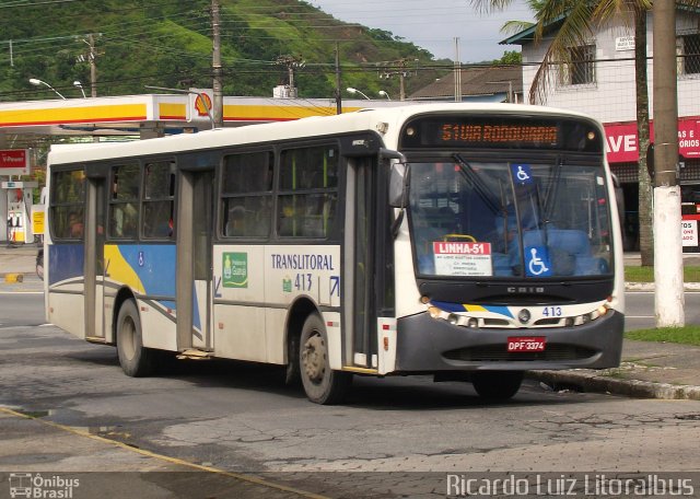 Translitoral 413 na cidade de Guarujá, São Paulo, Brasil, por Ricardo Luiz. Número da foto: #2676882.