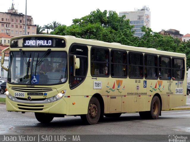 Viação Abreu 54-005 na cidade de São Luís, Maranhão, Brasil, por João Victor. Número da foto: #2678146.