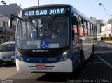 Onicamp Transporte Coletivo 4898 na cidade de Campinas, São Paulo, Brasil, por Roberto Teixeira. Número da foto: #2678788.