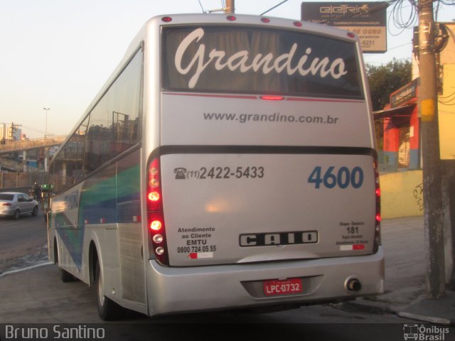 Grandino Transportes 4600 na cidade de Taboão da Serra, São Paulo, Brasil, por Bruno Santino. Número da foto: #2679384.
