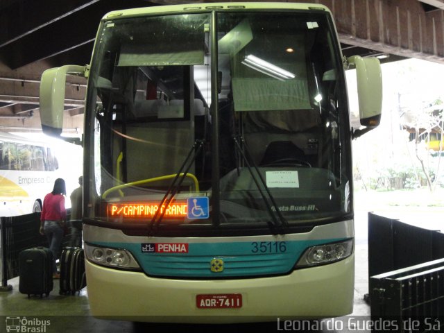 Empresa de Ônibus Nossa Senhora da Penha 35116 na cidade de São Paulo, São Paulo, Brasil, por Leonardo Guedes de Sá. Número da foto: #2678880.