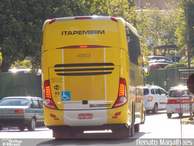 Viação Itapemirim 60803 na cidade de São Paulo, São Paulo, Brasil, por Renato Magalhaes. ID da foto: 2679575.