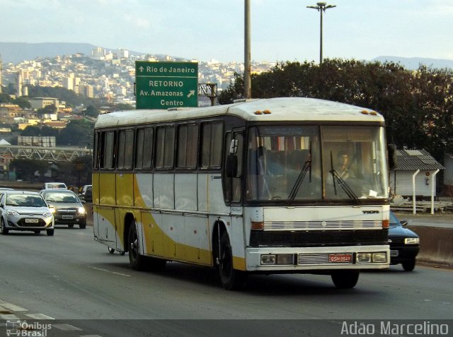 Ônibus Particulares 3549 na cidade de Belo Horizonte, Minas Gerais, Brasil, por Adão Raimundo Marcelino. ID da foto: 2680424.