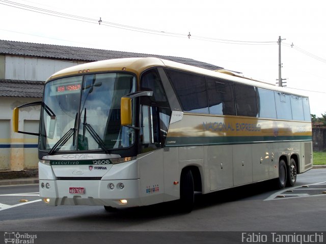 Nacional Expresso 12606 na cidade de Campinas, São Paulo, Brasil, por Fábio Takahashi Tanniguchi. Número da foto: #2680149.