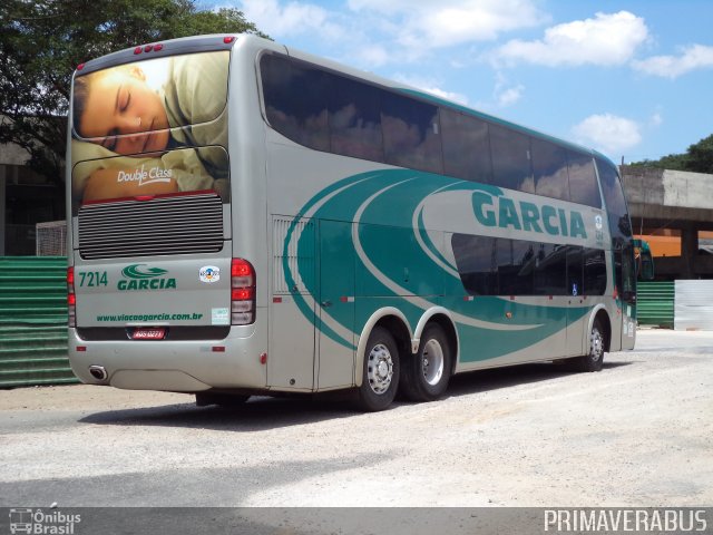 Viação Garcia 7214 na cidade de Curitiba, Paraná, Brasil, por Alexandre Rodrigo. Número da foto: #2679495.