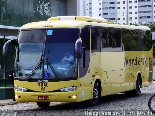 Viação Nordeste 9040 na cidade de Fortaleza, Ceará, Brasil, por Thiago Vinicius. Número da foto: #2679532.
